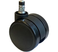 Колесо мебельное MFK-TORG двойное, штырь М11, 60 мм, усиленное 1101072-60