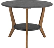 Стол журнальный Мебелик BeautyStyle 13 серый бетон/бук 9314