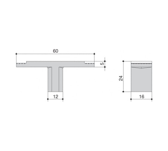 Ручка-кнопка CITTERIO GIULIO отделка капучино 8.1184.B000.0904