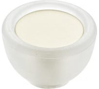 Ручка-кнопка CITTERIO GIULIO отделка транспарент матовый + кремовый 10.816.B94-0404