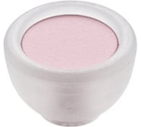 Ручка-кнопка CITTERIO GIULIO отделка транспарент матовый + розовый 10.816.B94-77