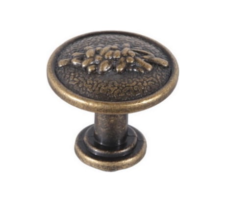 Ручка-кнопка Brante BR01 бронза 101626