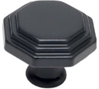 Ручка-кнопка CITTERIO GIULIO отделка черный матовый 10.819.B0252