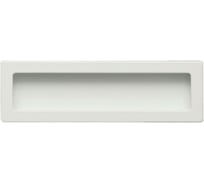 Врезная ручка CITTERIO GIULIO 128 мм, отделка белый матовый 8.1183.0128.0270-0270