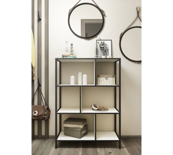 Стеллаж Sanflor Лофт №2 800х1120х300 С08090