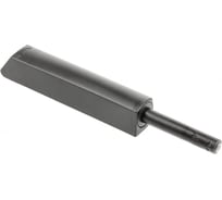 Накладной выталкиватель GTV Salto Nova длинный, с каучуковым окончанием, черный AM-SVN-DL-GM-20