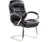 Конференц-кресло Easy Chair 515 черное, кожа, металл хромированный 322951 1