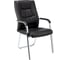 Конференц-кресло Easy Chair 807 черное, искусственная кожа, металл хромированный 478410 1