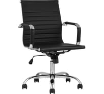 Компьютерное кресло Стул Груп TopChairs City S, черное D-101 black