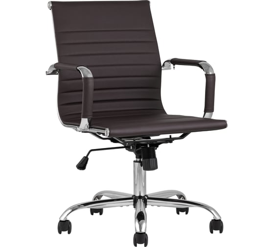 Компьютерное кресло Стул Груп TopChairs City S, коричневое D-101 brown 1