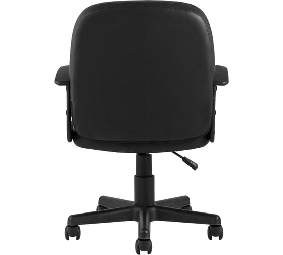 Компьютерное кресло Стул Груп TopChairs Comfort, экокожа+сетка, черное D-436 PU black