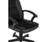 Компьютерное кресло Стул Груп TopChairs Comfort, экокожа+сетка, черное D-436 PU black 7