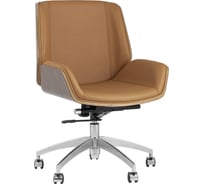 Компьютерное кресло Стул Груп TopChairs Crown, коричневое B1707 1129-10