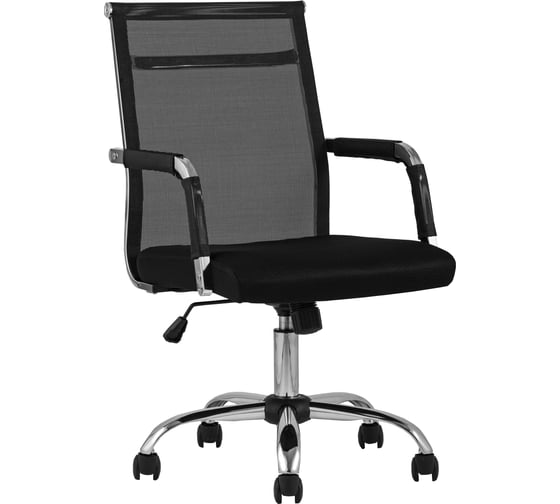 Компьютерное кресло Стул Груп TopChairs Clerk, черное D-104 black