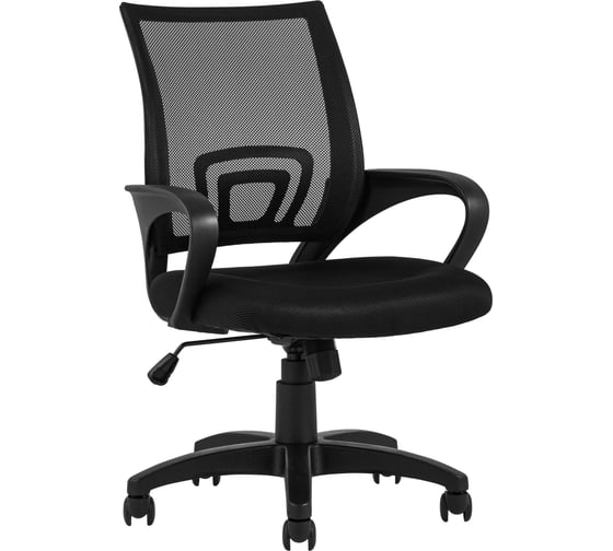Компьютерное кресло Стул Груп TopChairs Simple, черное D-515 black