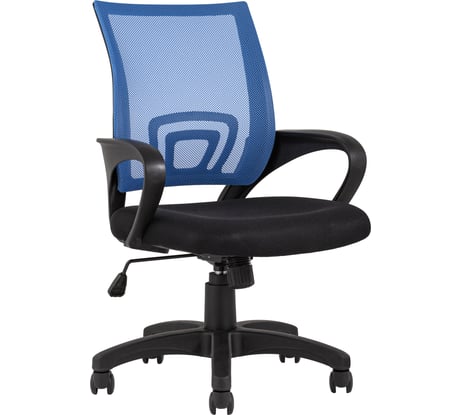 Компьютерное кресло Стул Груп TopChairs Simple, синее D-515 blue