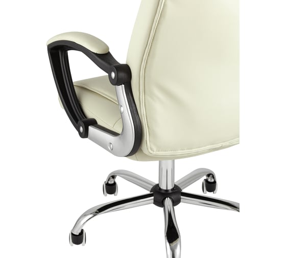 Кресло руководителя Стул Груп TopChairs Tower, бежевое D-418 beige