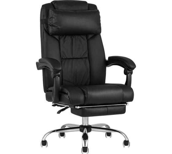 Кресло руководителя Стул Груп TopChairs Royal, черное D-402 black