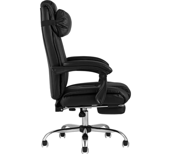 Кресло руководителя Стул Груп TopChairs Royal, черное D-402 black