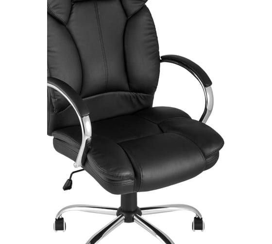 Кресло руководителя Стул Груп TopChairs Ultra, черное D-423 black