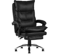 Кресло руководителя Стул Груп TopChairs Alpha, черное D-401 black