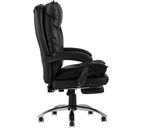 Кресло руководителя Стул Груп TopChairs Alpha, черное D-401 black
