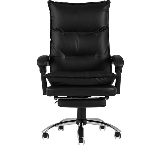 Кресло руководителя Стул Груп TopChairs Alpha, черное D-401 black