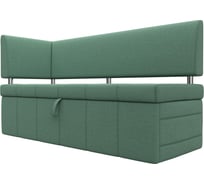 Прямой кухонный диван Лига диванов Стоун с углом левый 123207L