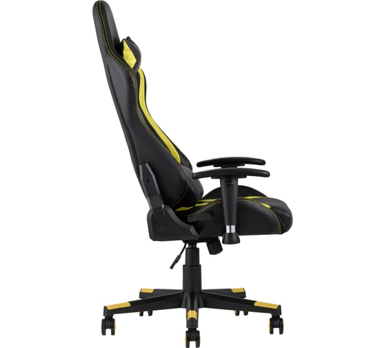 Компьютерное игровое кресло Стул Груп TopChairs Cayenne желтое SA-R-909 yellow