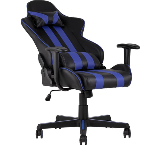 Компьютерное игровое кресло Стул Груп TopChairs Camaro, синее SA-R-12 blue