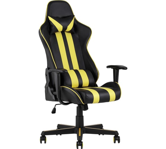 Компьютерное игровое кресло Стул Груп TopChairs Camaro, желтое SA-R-12 yellow