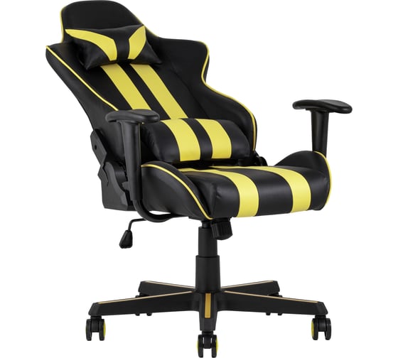 Компьютерное игровое кресло Стул Груп TopChairs Camaro, желтое SA-R-12 yellow