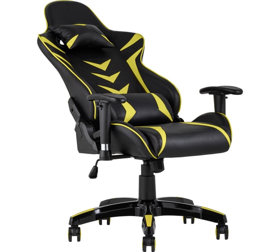 Компьютерное игровое кресло Стул Груп TopChairs Corvette желтое SA-R-2 yellow