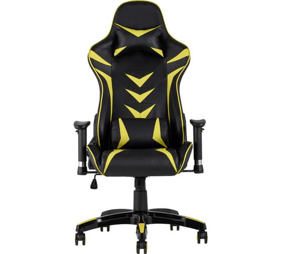 Компьютерное игровое кресло Стул Груп TopChairs Corvette желтое SA-R-2 yellow