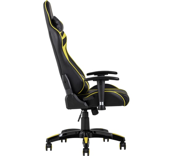 Компьютерное игровое кресло Стул Груп TopChairs Corvette желтое SA-R-2 yellow