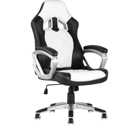 Компьютерное игровое кресло Стул Груп TopChairs Continental, белое SA-2027 white