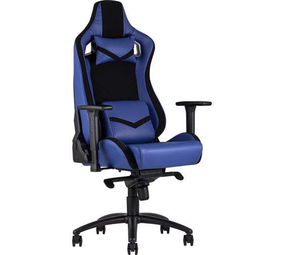 Компьютерное игровое кресло Стул Груп TopChairs Racer Premium, синее SA-R-2102 blue