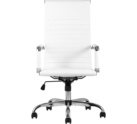 Кресло руководителя Стул Груп TopChairs City, белое D-101H white