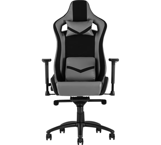 Компьютерное игровое кресло Стул Груп TopChairs Racer Premium, серое SA-R-2102 grey