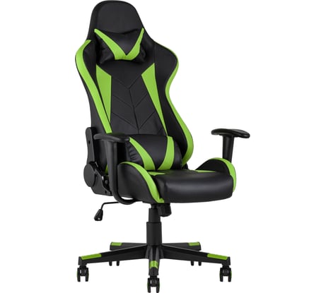 Компьютерное игровое кресло Стул Груп TopChairs Gallardo, зеленое SA-R-1103 neon green