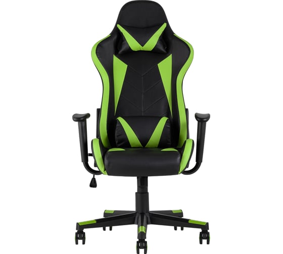 Компьютерное игровое кресло Стул Груп TopChairs Gallardo, зеленое SA-R-1103 neon green
