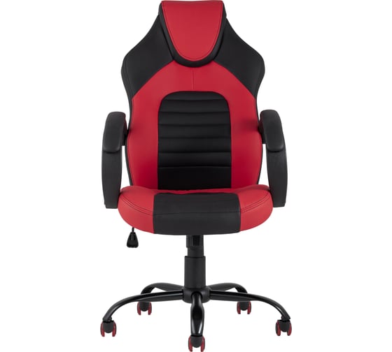 Компьютерное игровое кресло Стул Груп TopChairs Racer Midi, черно-красное D-315-8 b/r