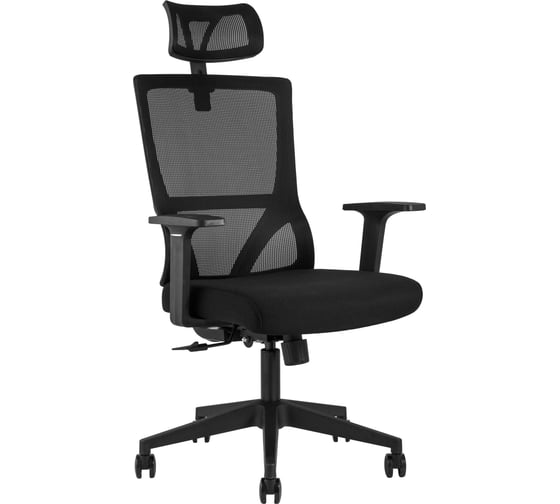 Кресло руководителя Стул Груп TopChairs Local, черное 1909A black x1