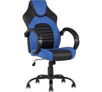 Компьютерное игровое кресло Стул Груп TopChairs Racer Midi, черно-синее SA-R-804 b/bl