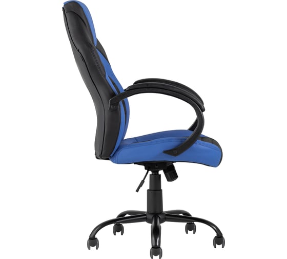 Компьютерное игровое кресло Стул Груп TopChairs Racer Midi, черно-синее SA-R-804 b/bl