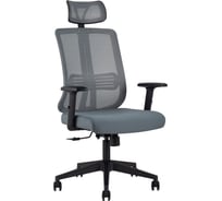 Кресло руководителя Стул Груп TopChairs Post, серое 894A grey