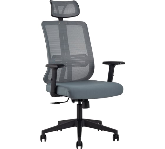 Кресло руководителя Стул Груп TopChairs Post, серое 894A grey 1
