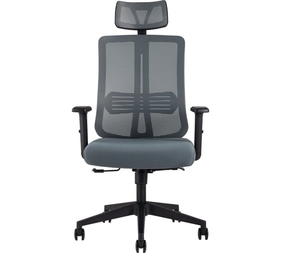 Кресло руководителя Стул Груп TopChairs Post, серое 894A grey