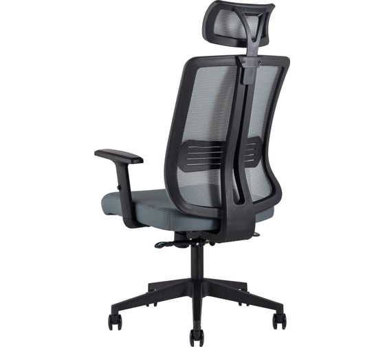 Кресло руководителя Стул Груп TopChairs Post, серое 894A grey
