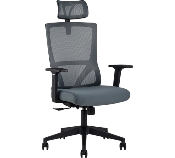 Кресло руководителя Стул Груп TopChairs Local, серое 1909A grey x1 1